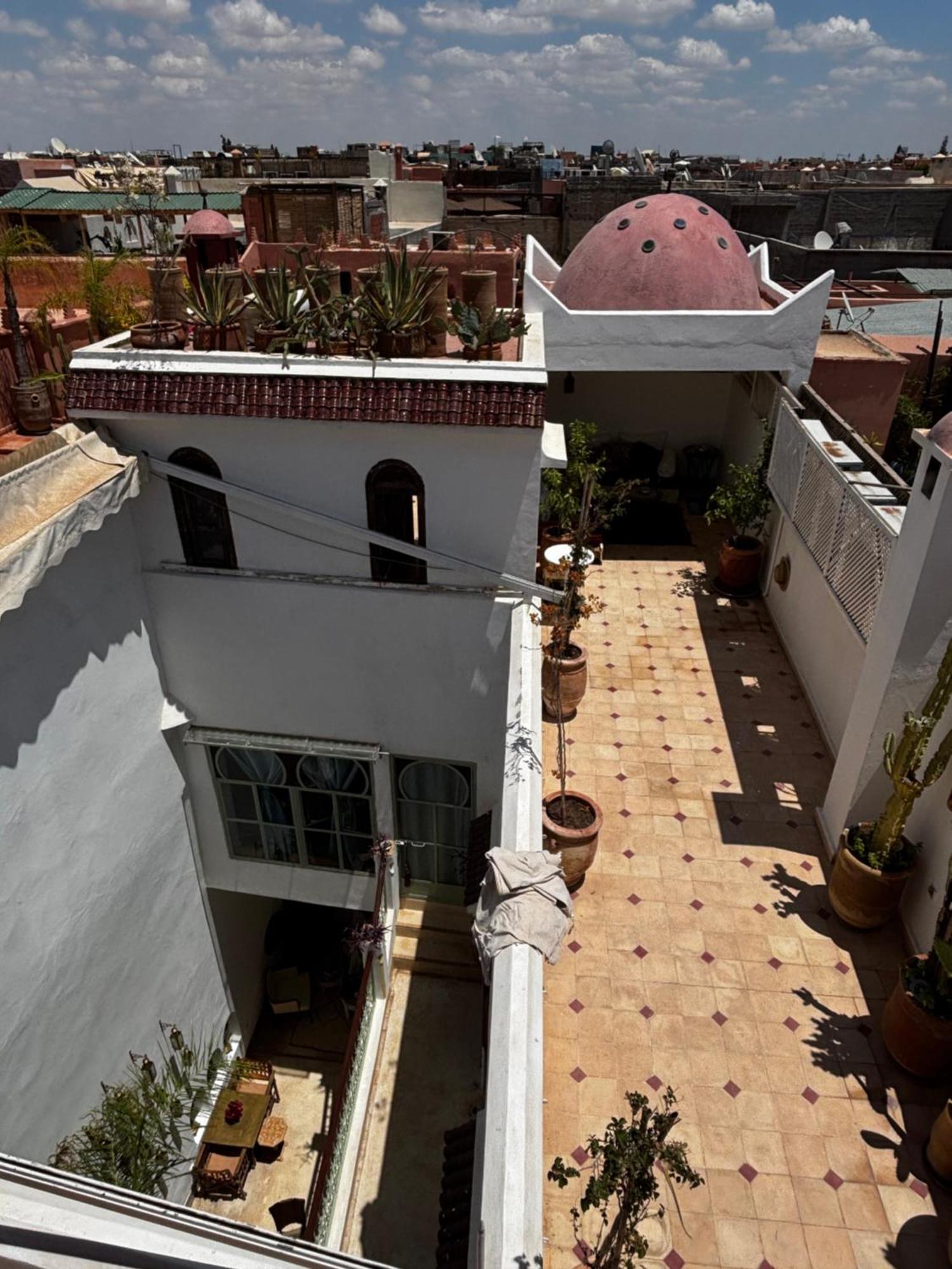 Riad La Cigale Marrakesch Exterior foto